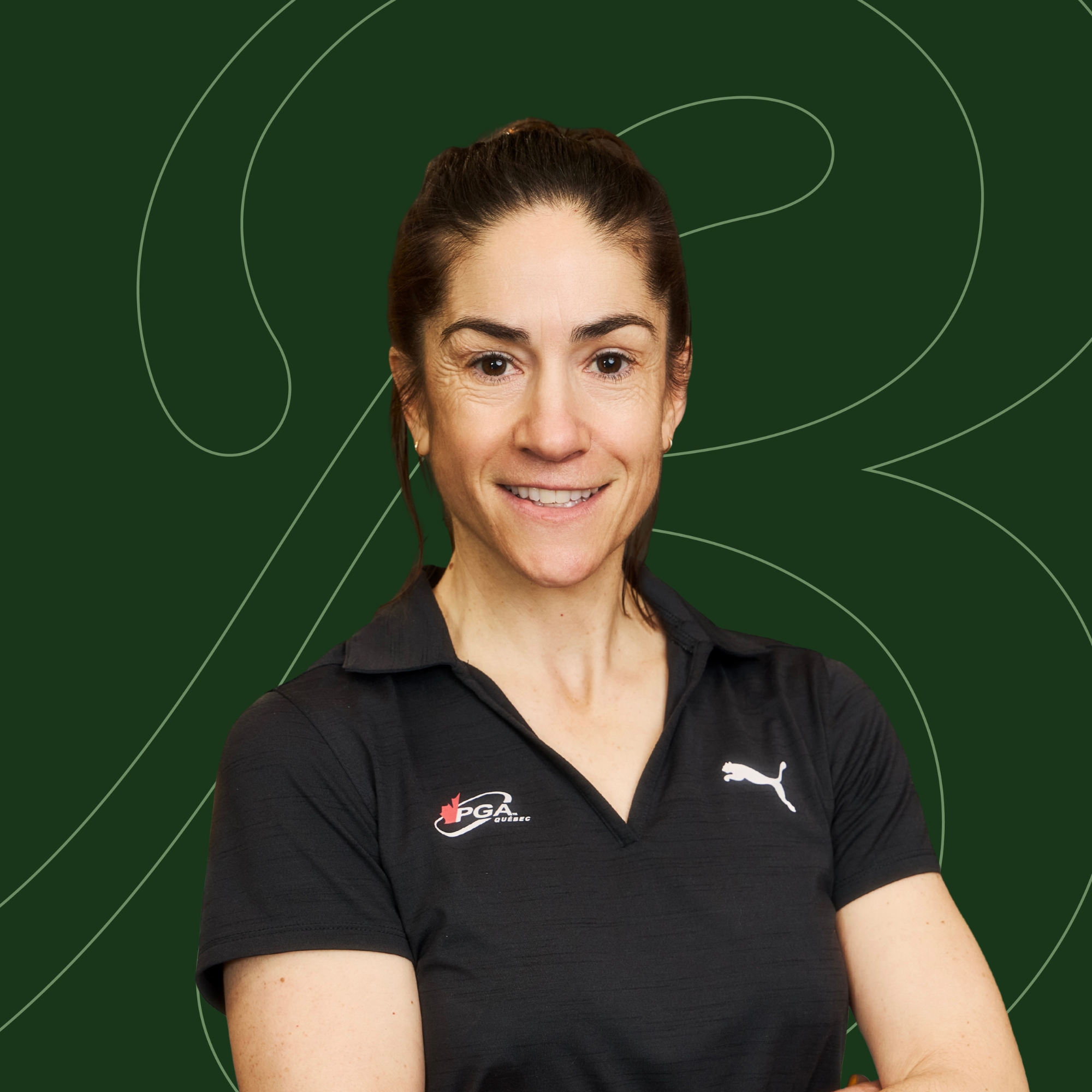 Élise Paiement, entraîneuse de golf certifiée PGA du Canada